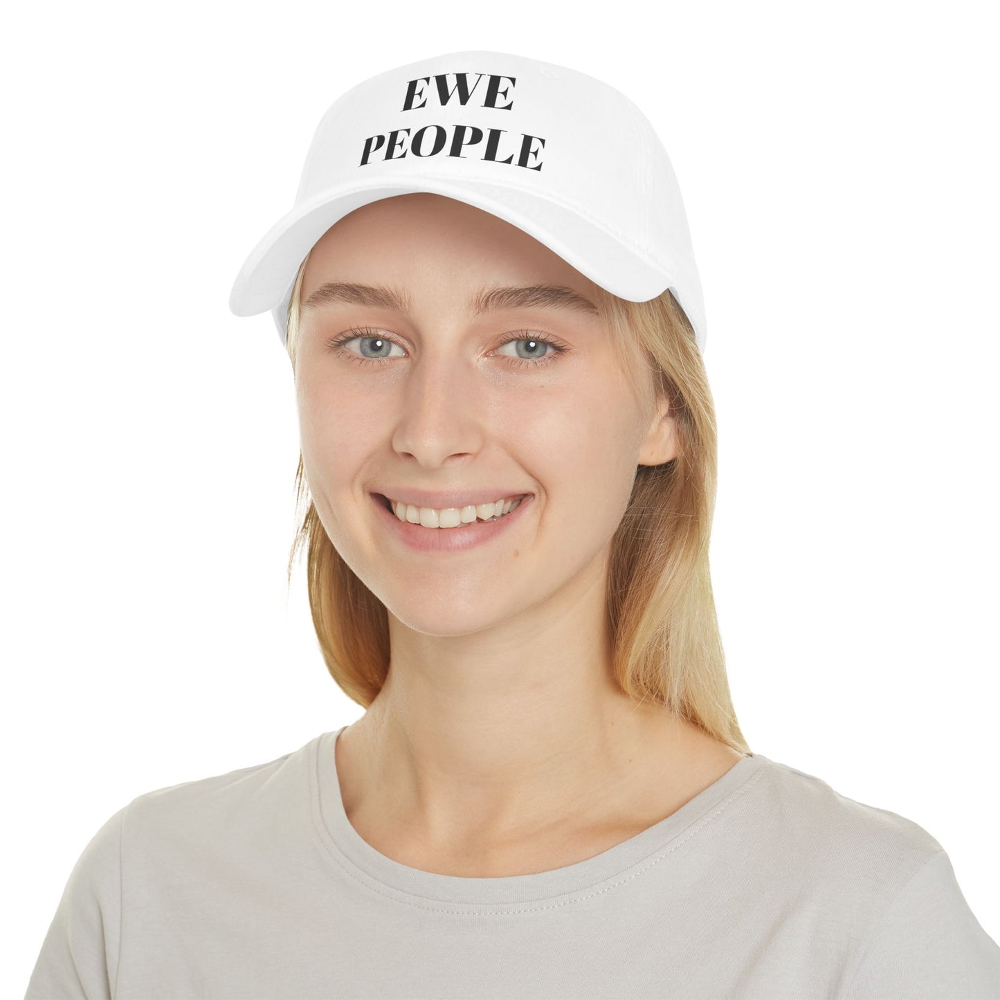 Low Profile Baseball Cap, ewe people