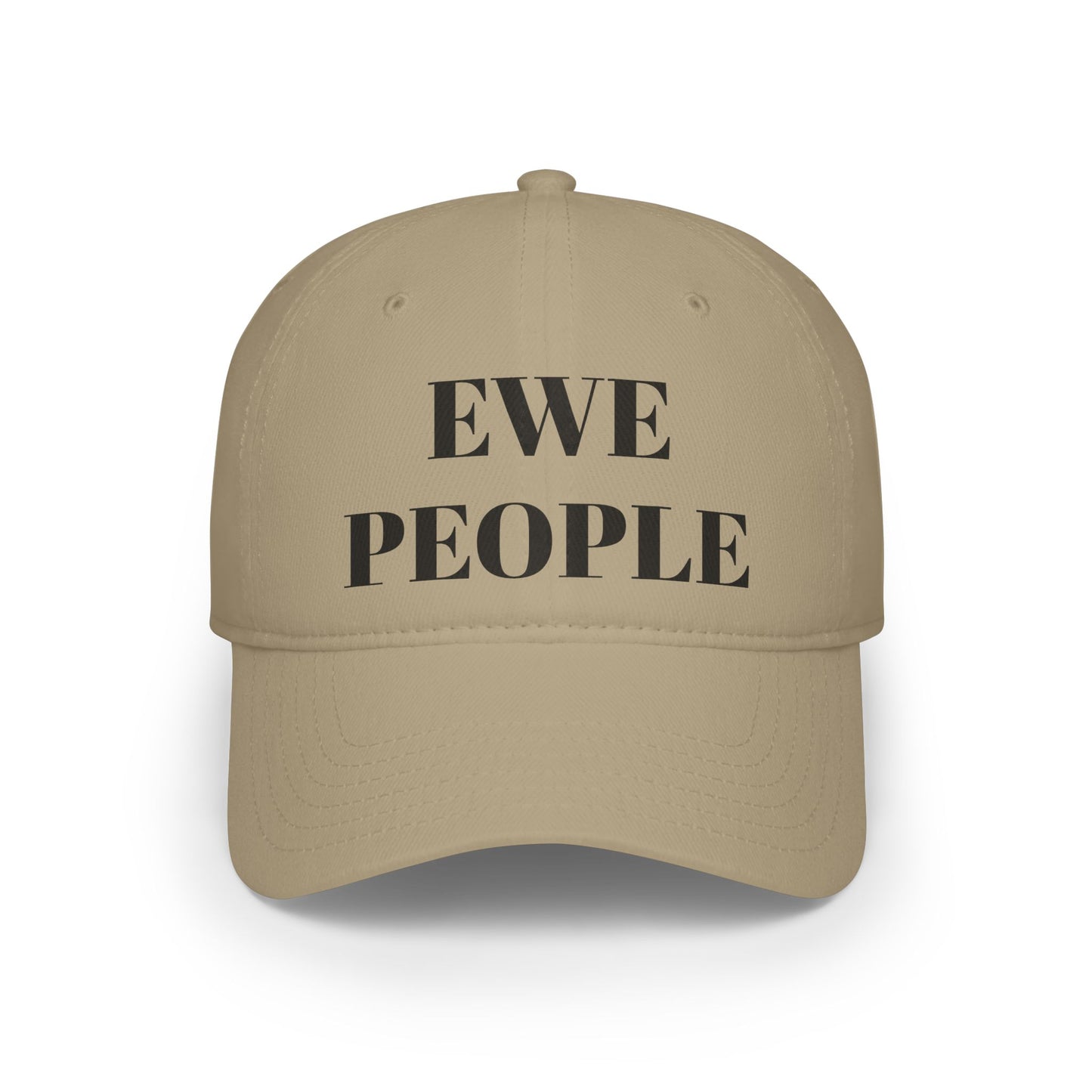 Low Profile Baseball Cap, ewe people