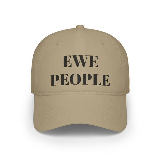 Low Profile Baseball Cap, ewe people