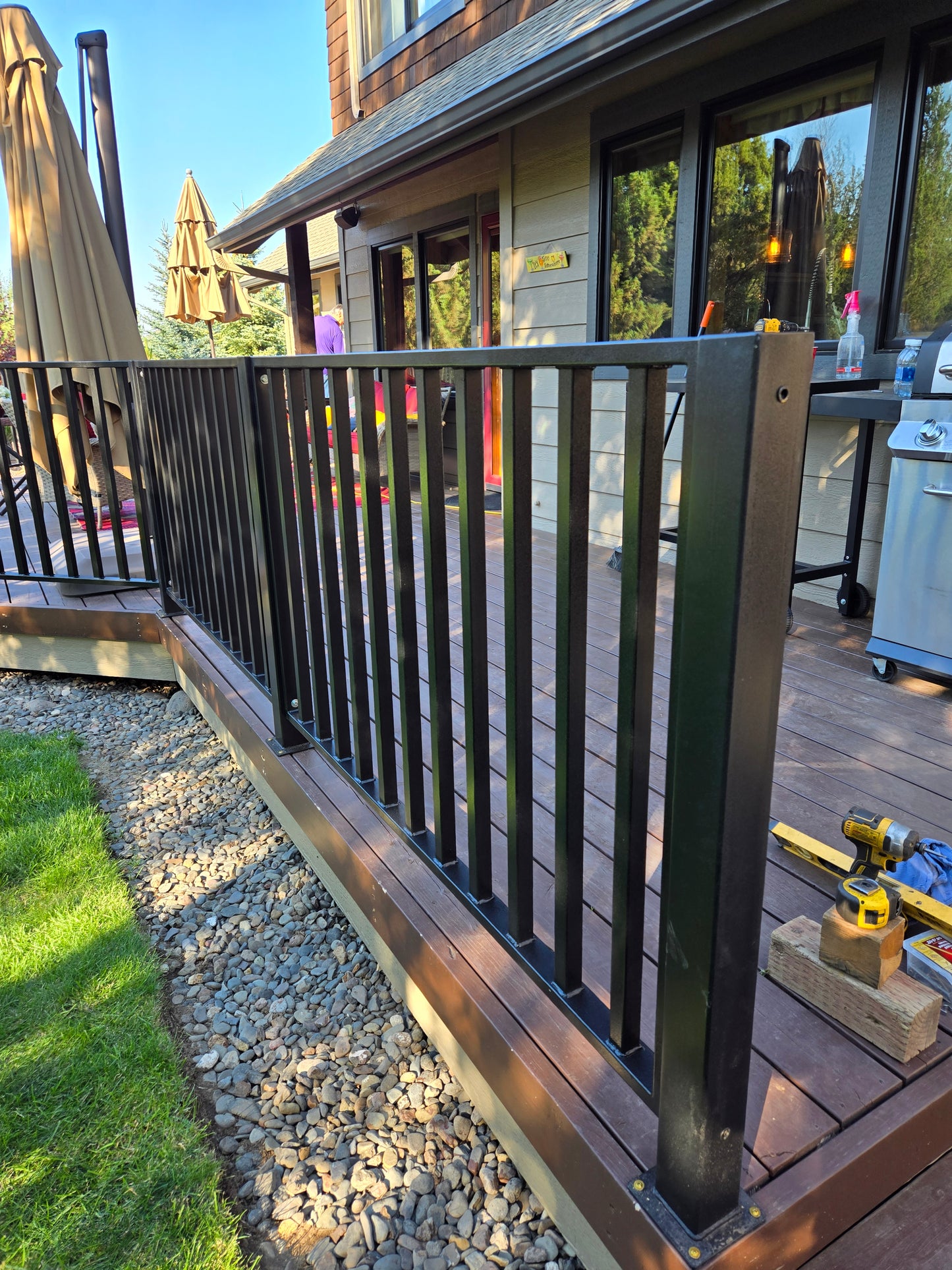 Metal Deck Railing 42 Inch