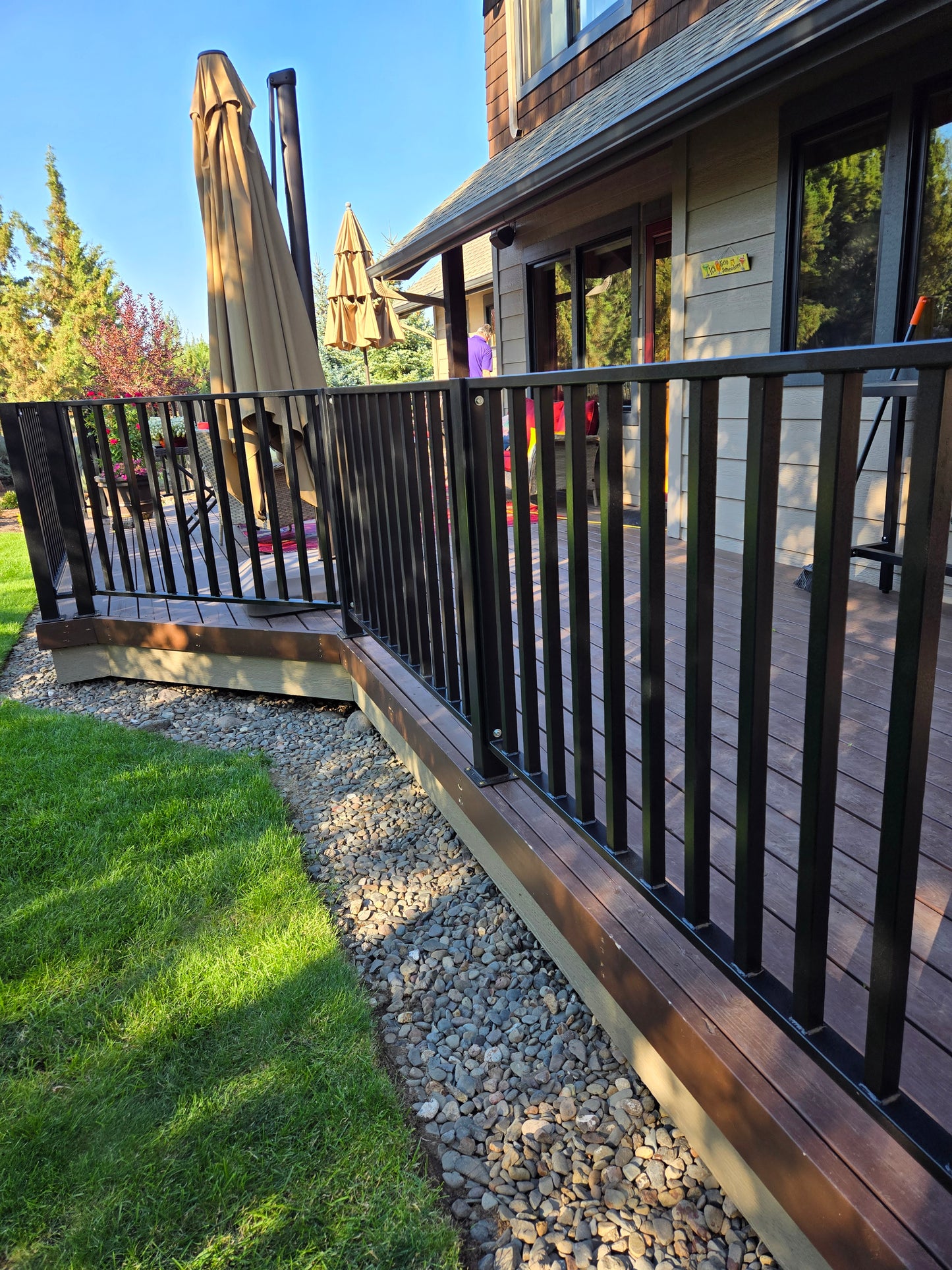 Metal Deck Railing 42 Inch