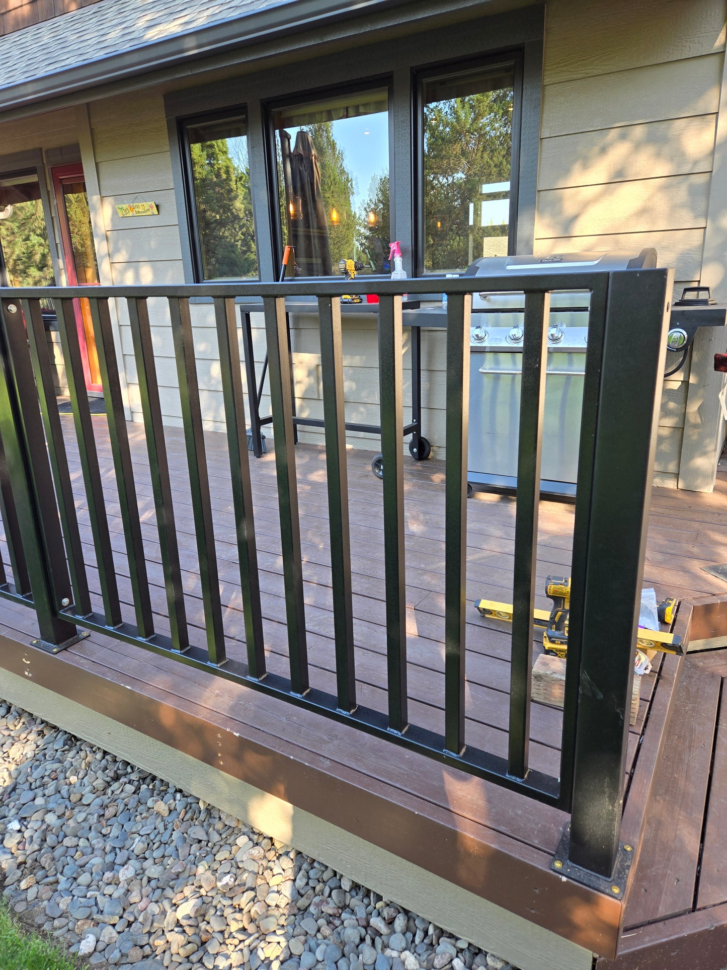 Metal Deck Railing 42 Inch