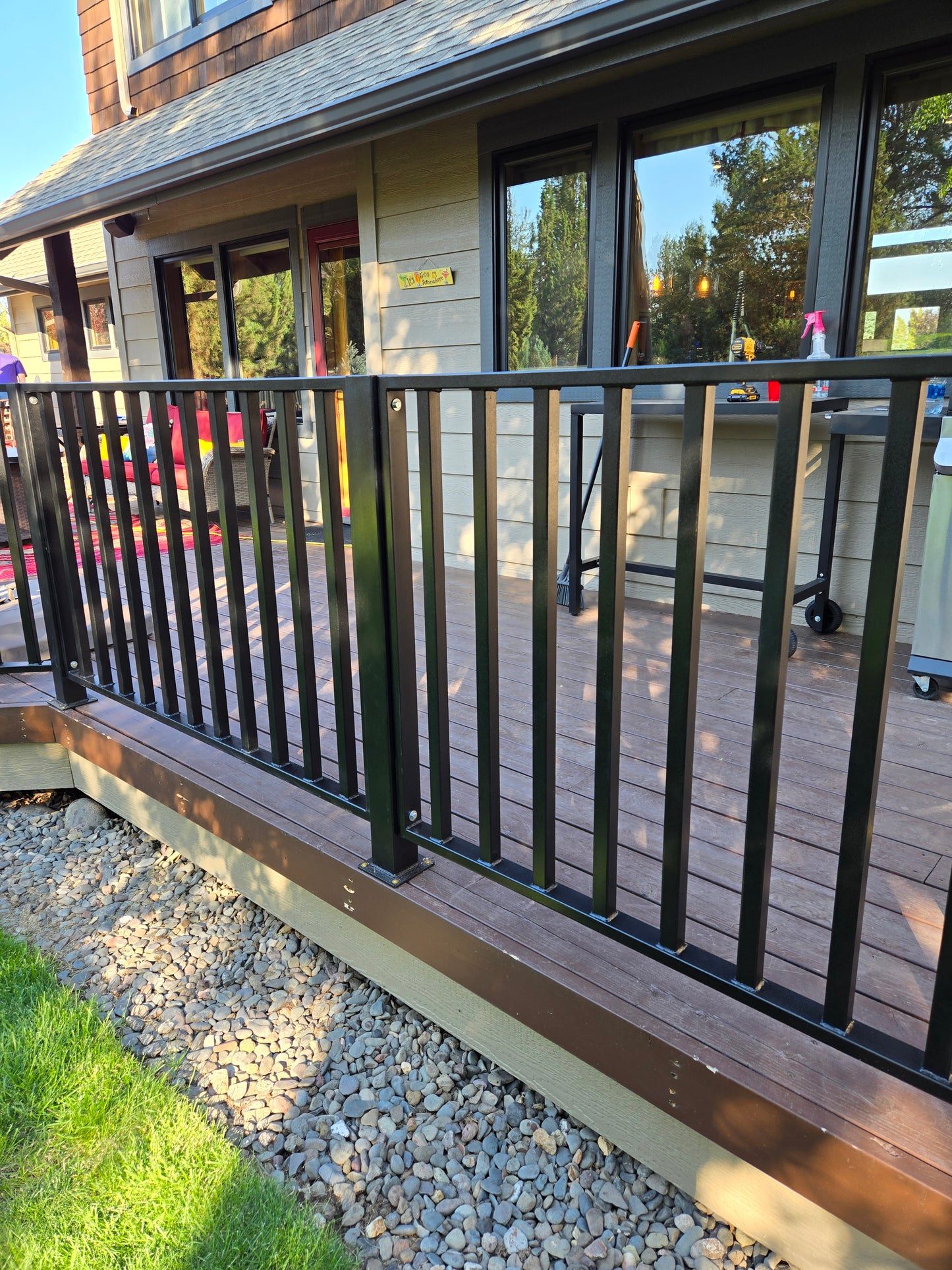 Metal Deck Railing 42 Inch