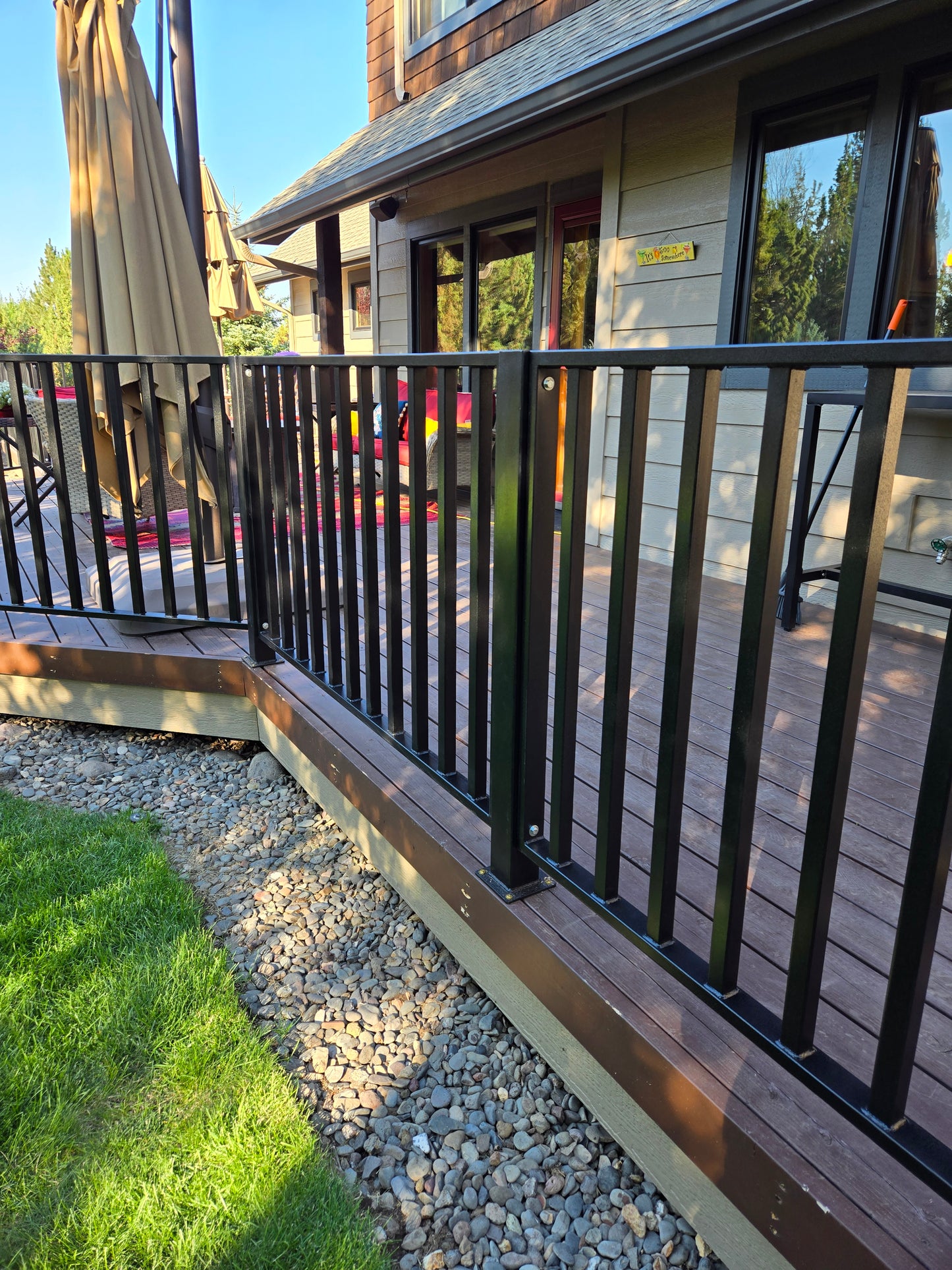 Metal Deck Railing 42 Inch