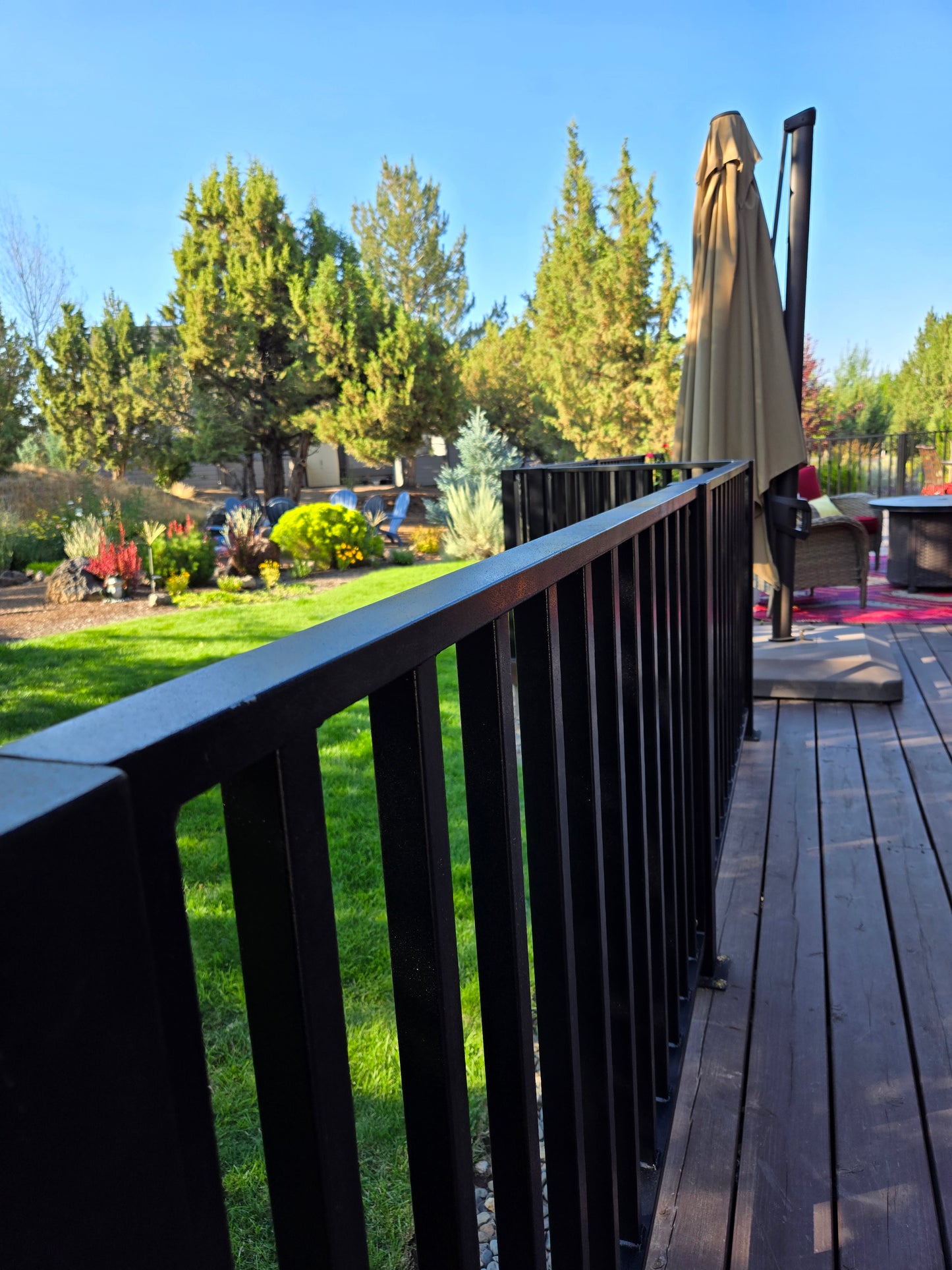 Metal Deck Railing 42 Inch