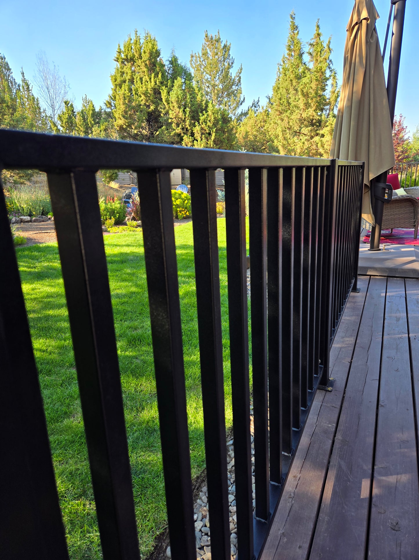 Metal Deck Railing 42 Inch