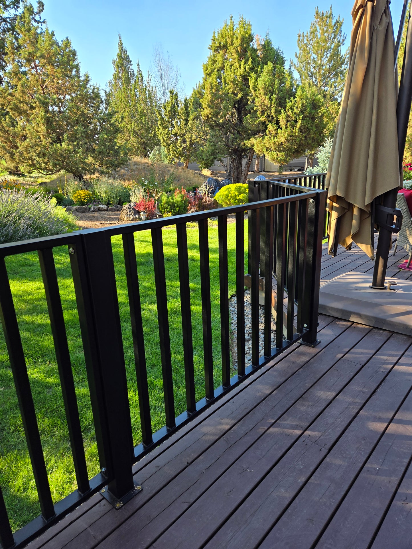 Metal Deck Railing 42 Inch