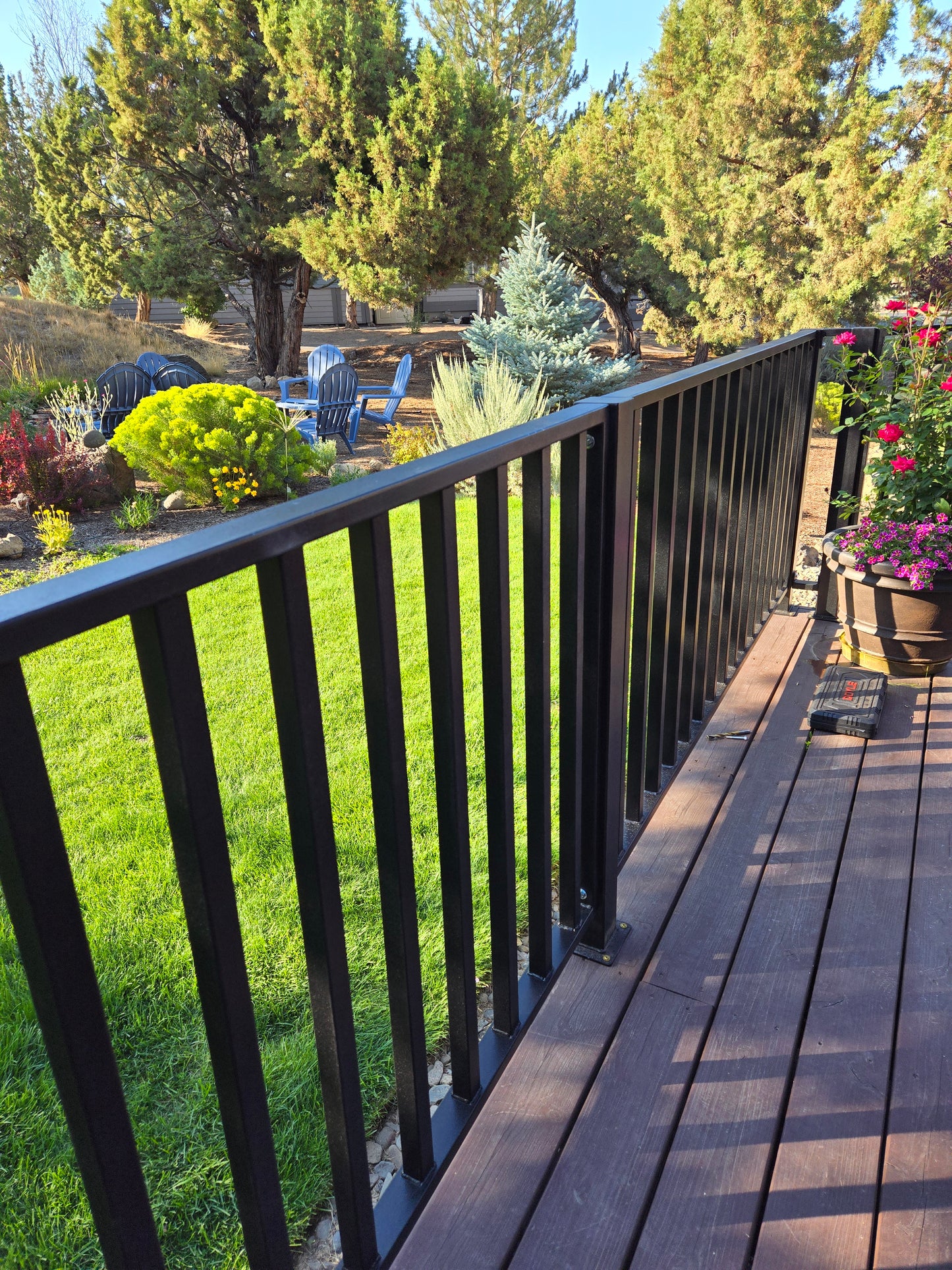 Metal Deck Railing 42 Inch