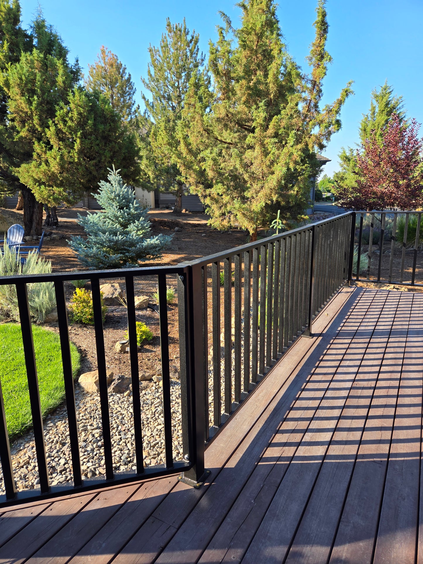 Metal Deck Railing 42 Inch