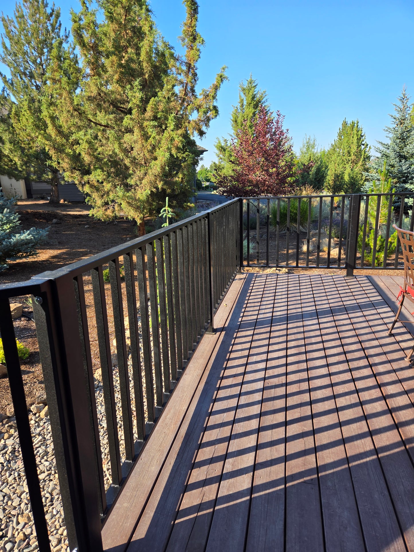 Metal Deck Railing 42 Inch