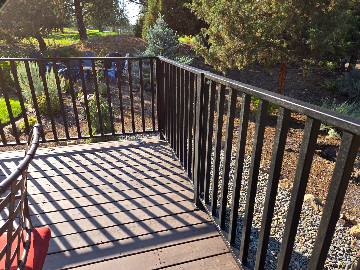 Metal Deck Railing 42 Inch