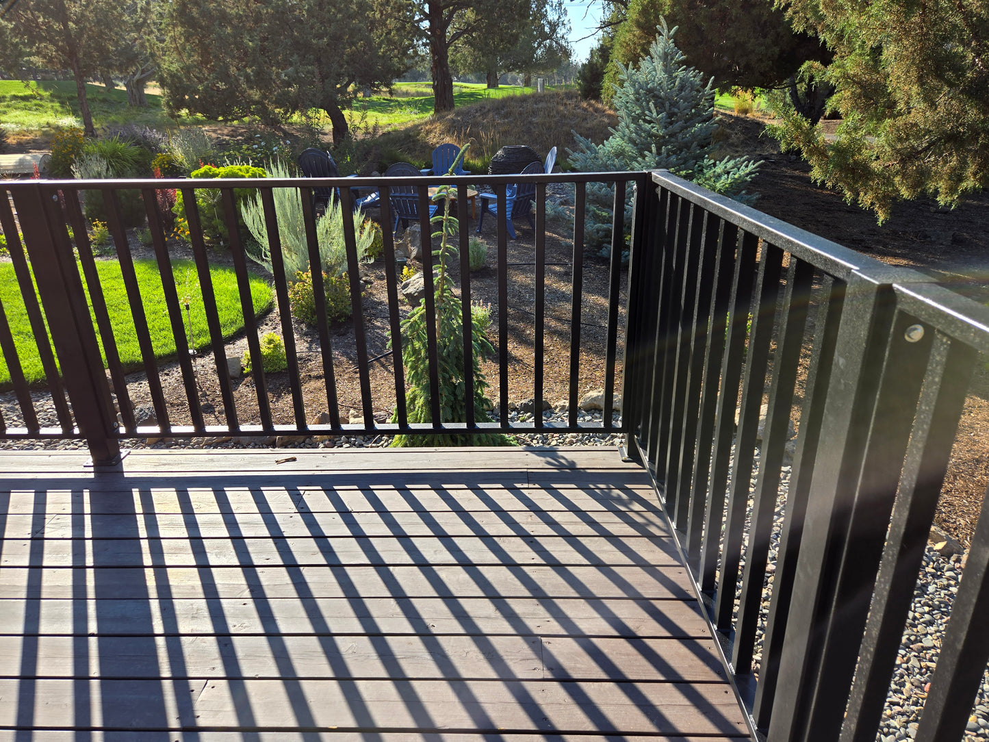 Metal Deck Railing 42 Inch