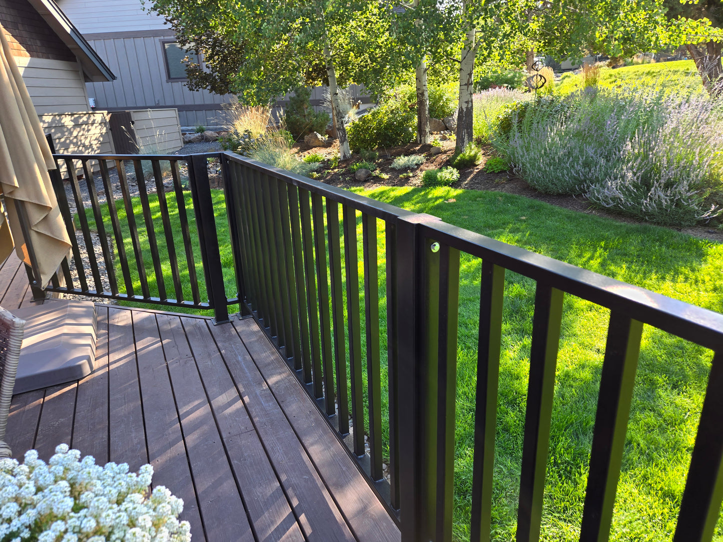 Metal Deck Railing 42 Inch