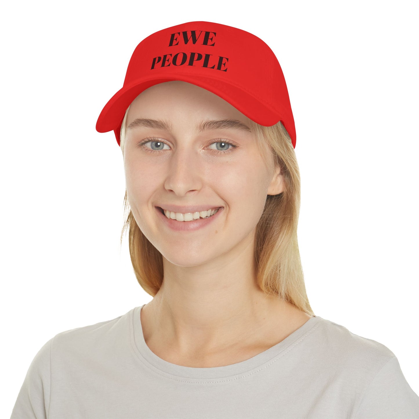 Low Profile Baseball Cap, ewe people